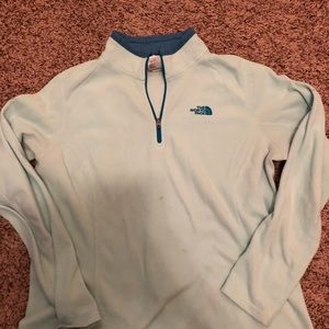 Fleece half zip pullover